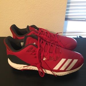 Adidas Icon Bounce Baseball Metal Cleats Size 12